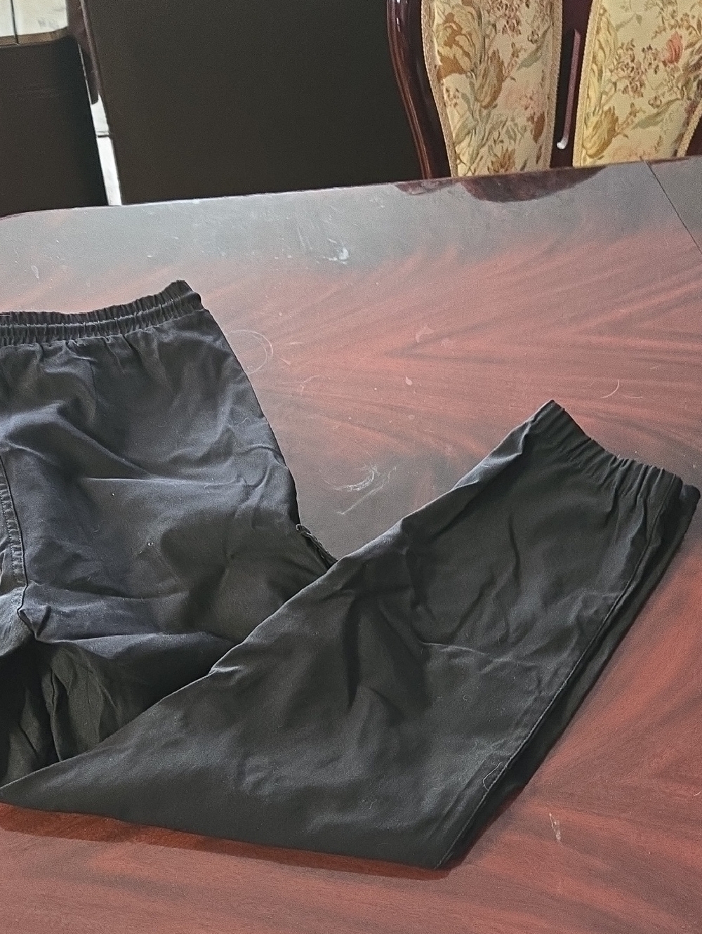 Almost Famous Black Elastic Waist Jogger Pants